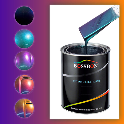 La perle de caméléon de base de colorant peignent le changement de couleurs de la résine acrylique 5
