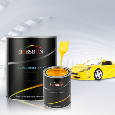 Couleur jaune moyenne des véhicules à moteur de la peinture de pulvérisation de voiture de peinture de polyuréthane acrylique 1K