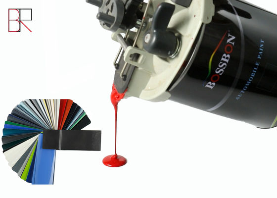 Des véhicules à moteur brillants de couleurs lumineuses de composants de Bi tournent la peinture